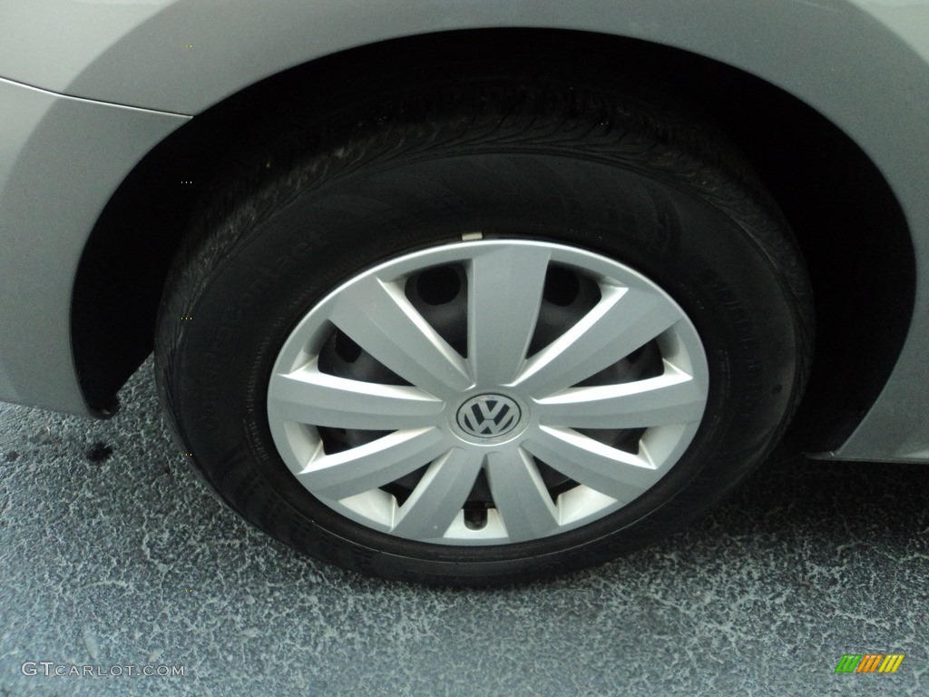 2012 Passat 2.5L S - Tungsten Silver Metallic / Titan Black photo #21