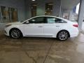 2017 Quartz White Pearl Hyundai Sonata Limited  photo #6