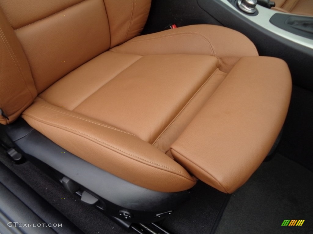 2007 3 Series 328i Coupe - Sparkling Graphite Metallic / Saddle Brown/Black photo #48