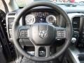 Black 2017 Ram 1500 Sport Crew Cab 4x4 Steering Wheel