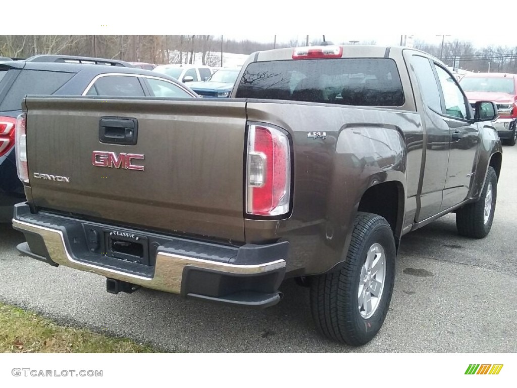 Bronze Alloy Metallic 2017 GMC Canyon Extended Cab 4x4 Exterior Photo #117397052