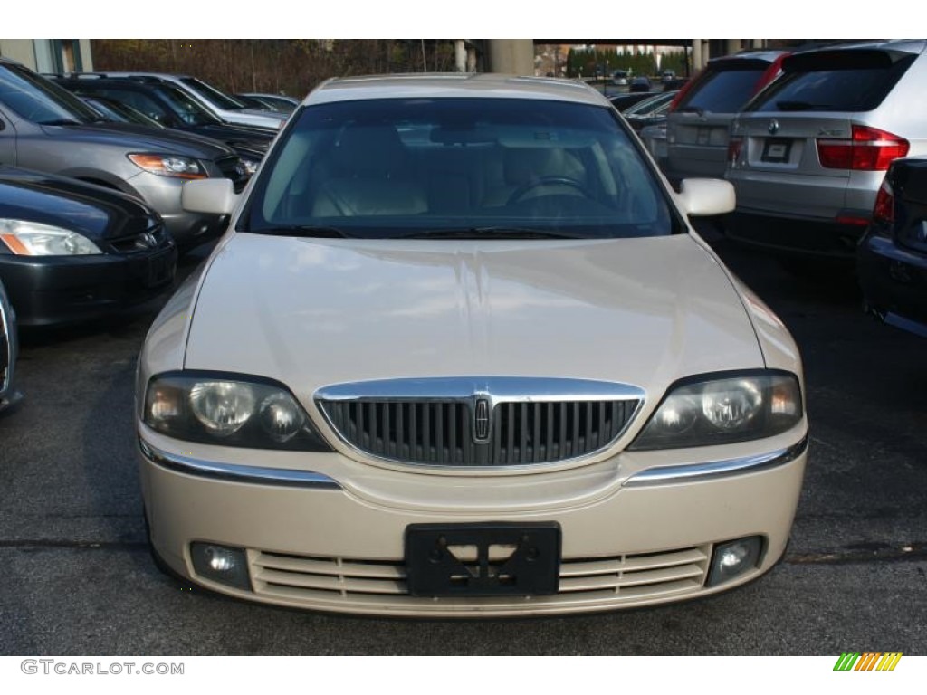 2003 LS V6 - Ivory Parchment Metallic / Black photo #2