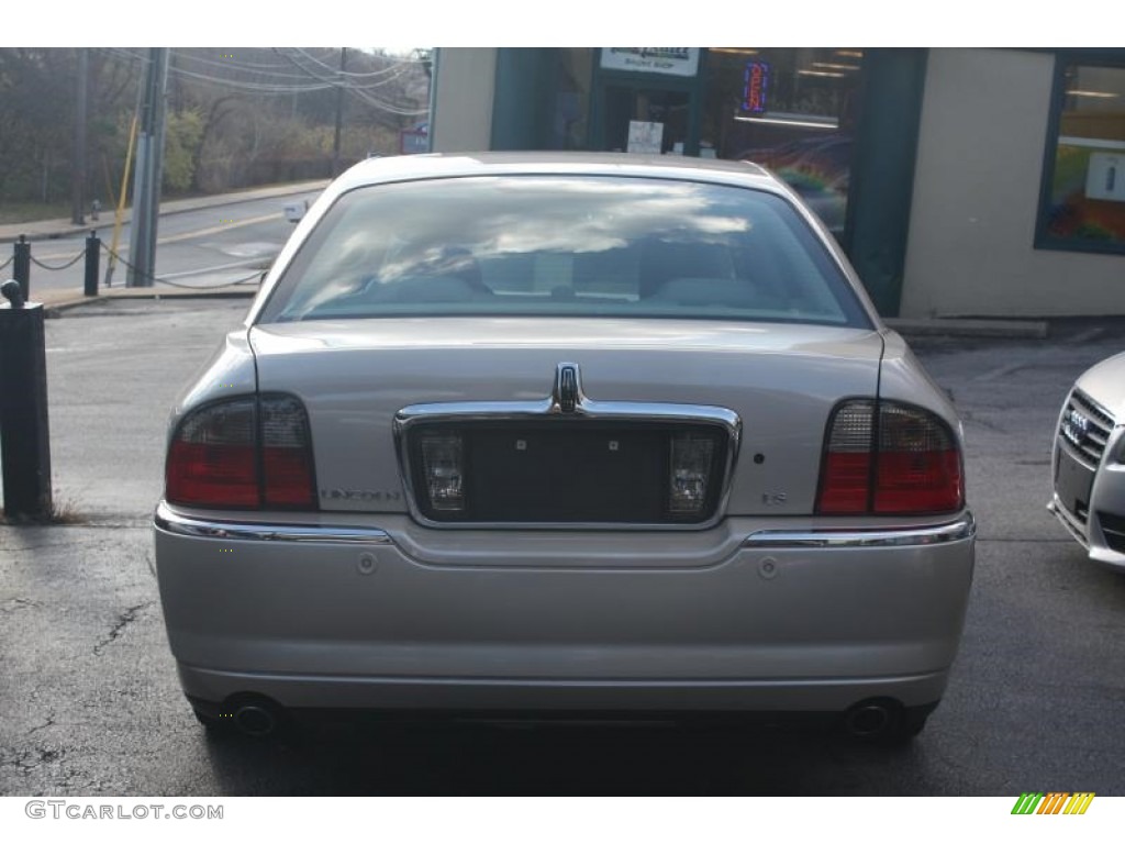 2003 LS V6 - Ivory Parchment Metallic / Black photo #9