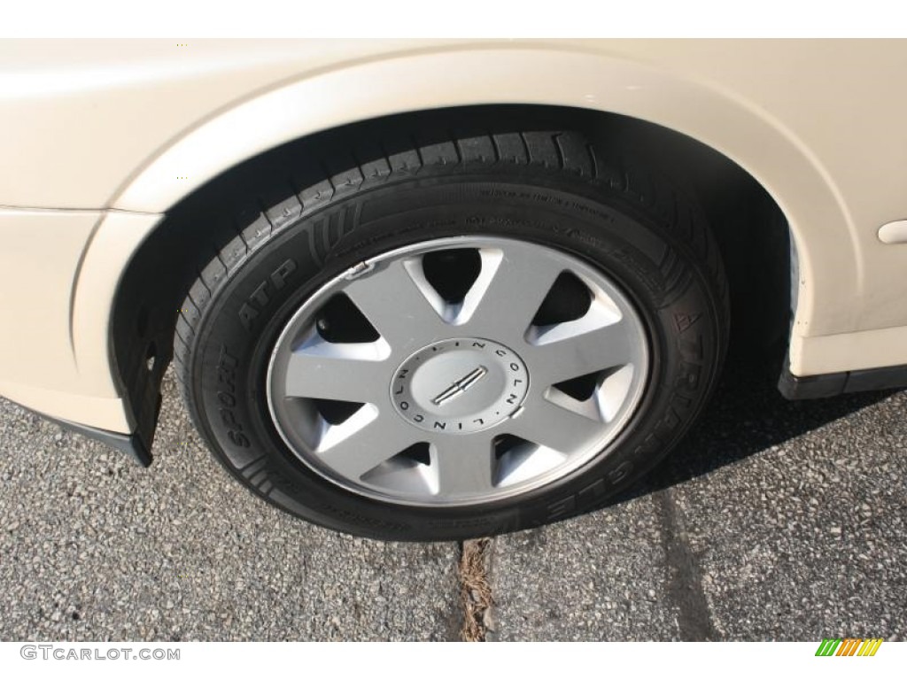 2003 LS V6 - Ivory Parchment Metallic / Black photo #16