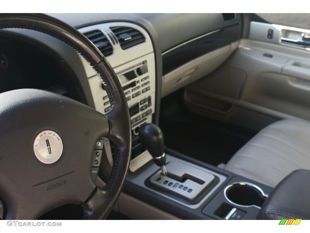 2003 LS V6 - Ivory Parchment Metallic / Black photo #24