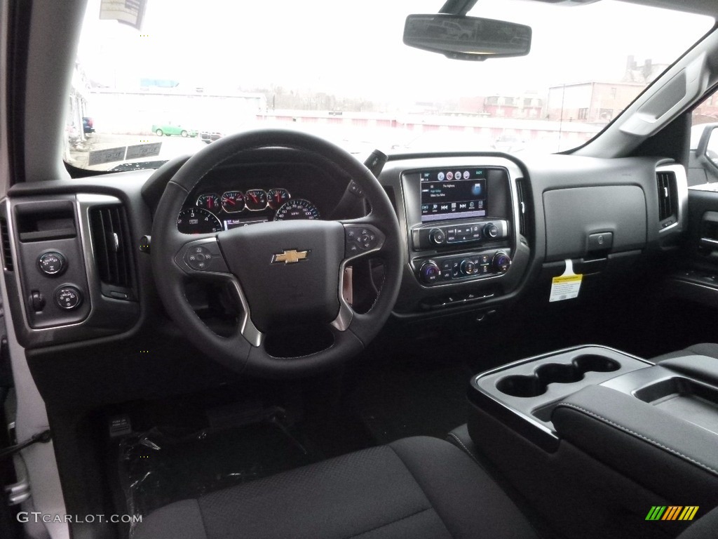 2017 Silverado 1500 LT Double Cab 4x4 - Silver Ice Metallic / Jet Black photo #13