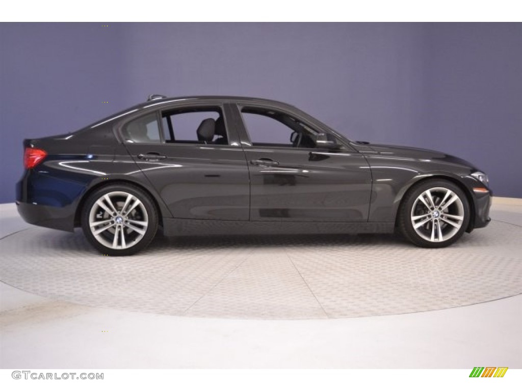 2014 3 Series 328d Sedan - Black Sapphire Metallic / Black photo #8