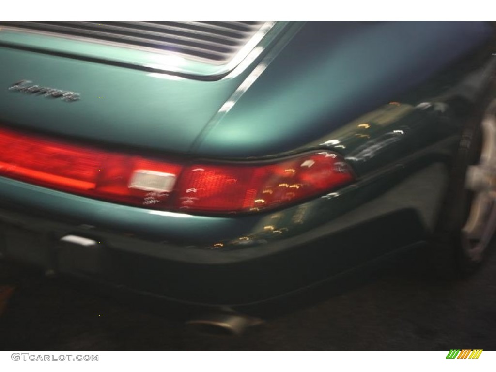 1997 911 Carrera Cabriolet - Forest Green Metallic / Cashmere photo #13