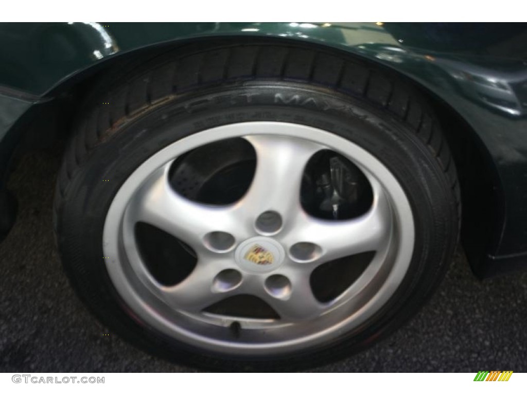 1997 911 Carrera Cabriolet - Forest Green Metallic / Cashmere photo #16