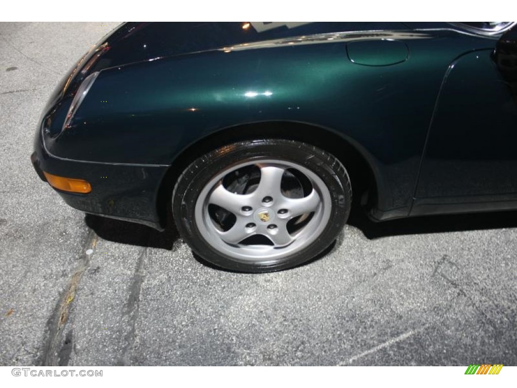 1997 911 Carrera Cabriolet - Forest Green Metallic / Cashmere photo #21
