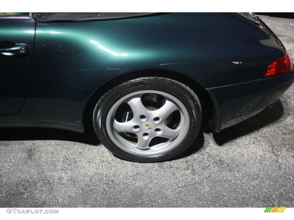 1997 911 Carrera Cabriolet - Forest Green Metallic / Cashmere photo #23