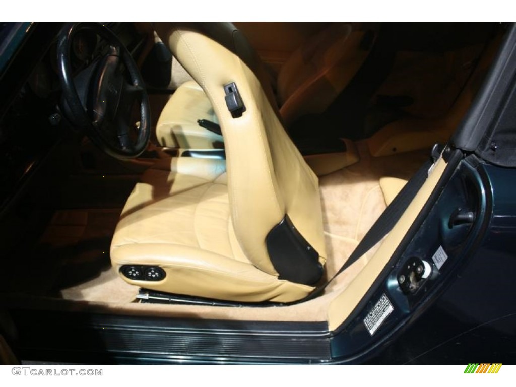 1997 911 Carrera Cabriolet - Forest Green Metallic / Cashmere photo #34