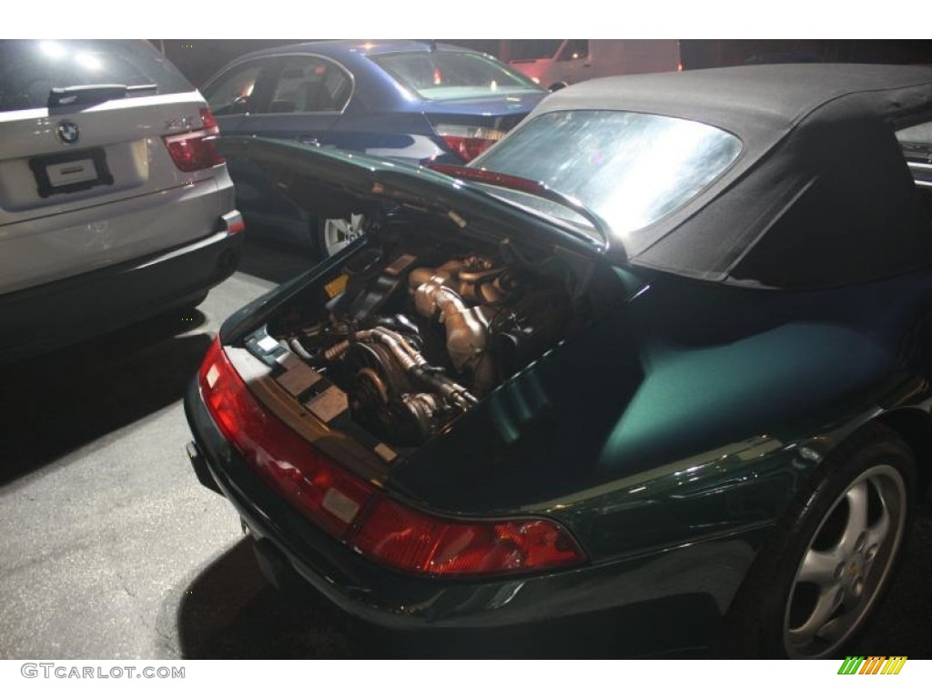 1997 911 Carrera Cabriolet - Forest Green Metallic / Cashmere photo #44
