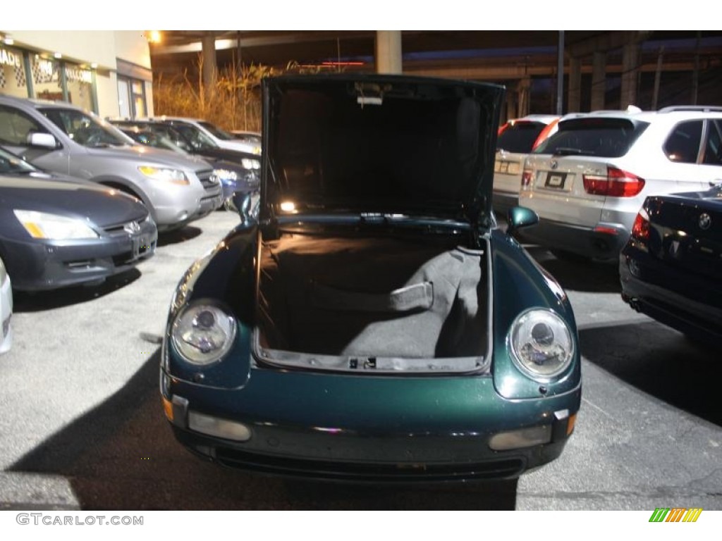 1997 911 Carrera Cabriolet - Forest Green Metallic / Cashmere photo #46