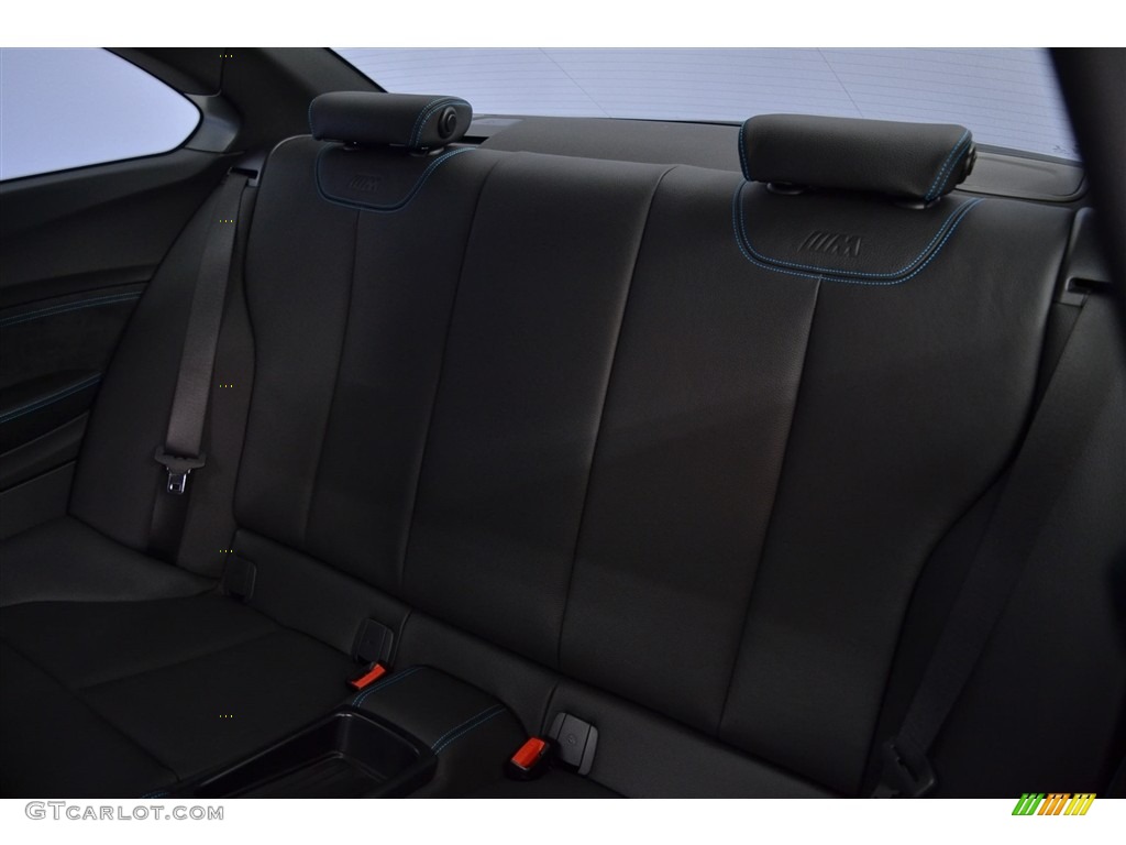 2017 M2 Coupe - Mineral Grey Metallic / Dakota Black/Blue Highlight photo #9