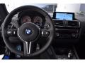 Dakota Black/Blue Highlight Dashboard Photo for 2017 BMW M2 #117403280