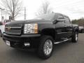 2013 Black Chevrolet Silverado 1500 LT Crew Cab 4x4  photo #7