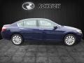 2013 Obsidian Blue Pearl Honda Accord EX-L V6 Sedan  photo #2