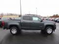 Cyber Gray Metallic 2017 Chevrolet Colorado LT Crew Cab 4x4 Exterior