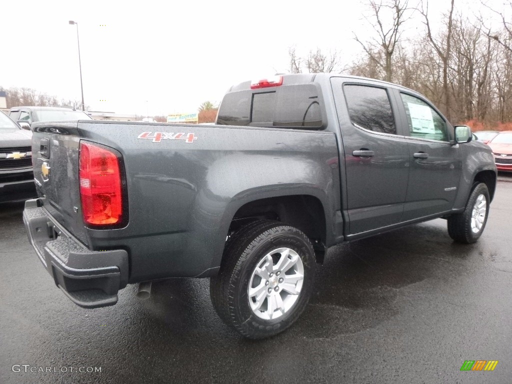 Cyber Gray Metallic 2017 Chevrolet Colorado LT Crew Cab 4x4 Exterior Photo #117403898