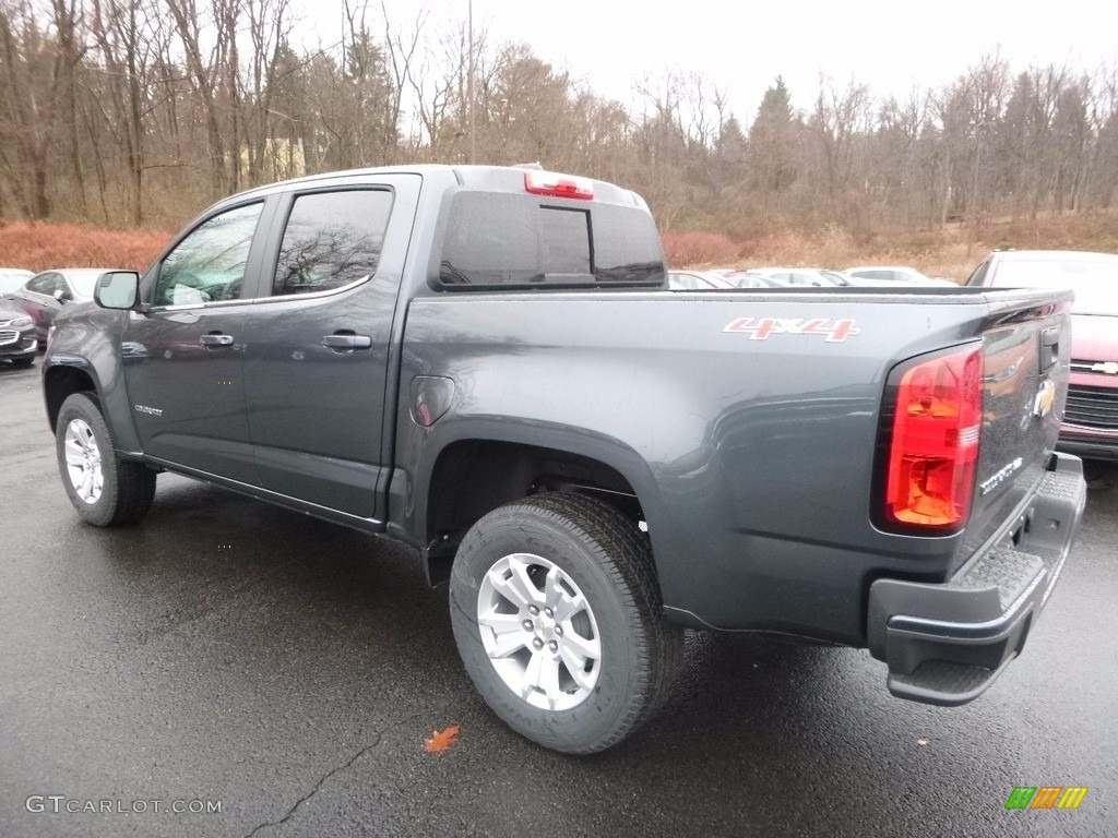 2017 Colorado LT Crew Cab 4x4 - Cyber Gray Metallic / Jet Black photo #7