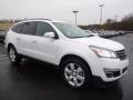 2017 Summit White Chevrolet Traverse LT AWD  photo #3