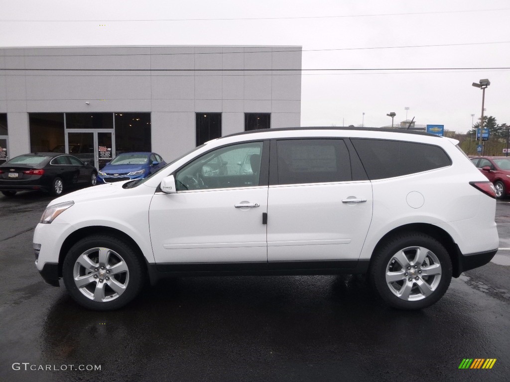 2017 Traverse LT AWD - Summit White / Ebony photo #8