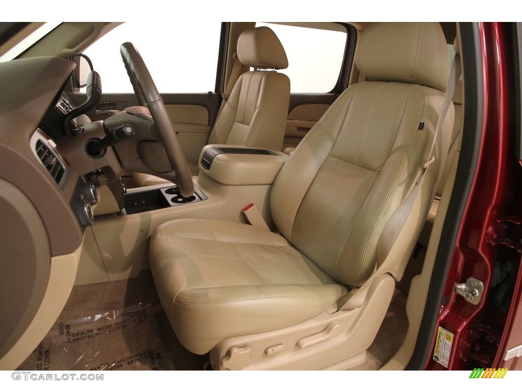 2011 Suburban LT 4x4 - Red Jewel Tintcoat / Light Cashmere/Dark Cashmere photo #6