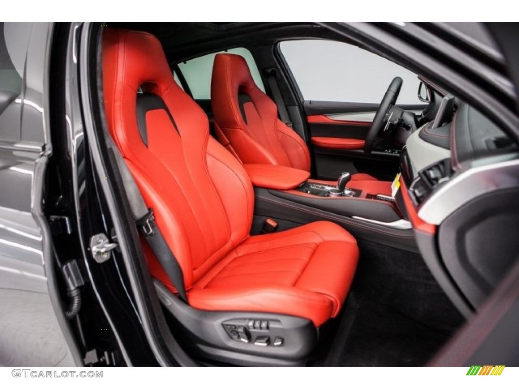 Mugello Red Interior 2017 BMW X6 M Standard X6 M Model Photo #117406352