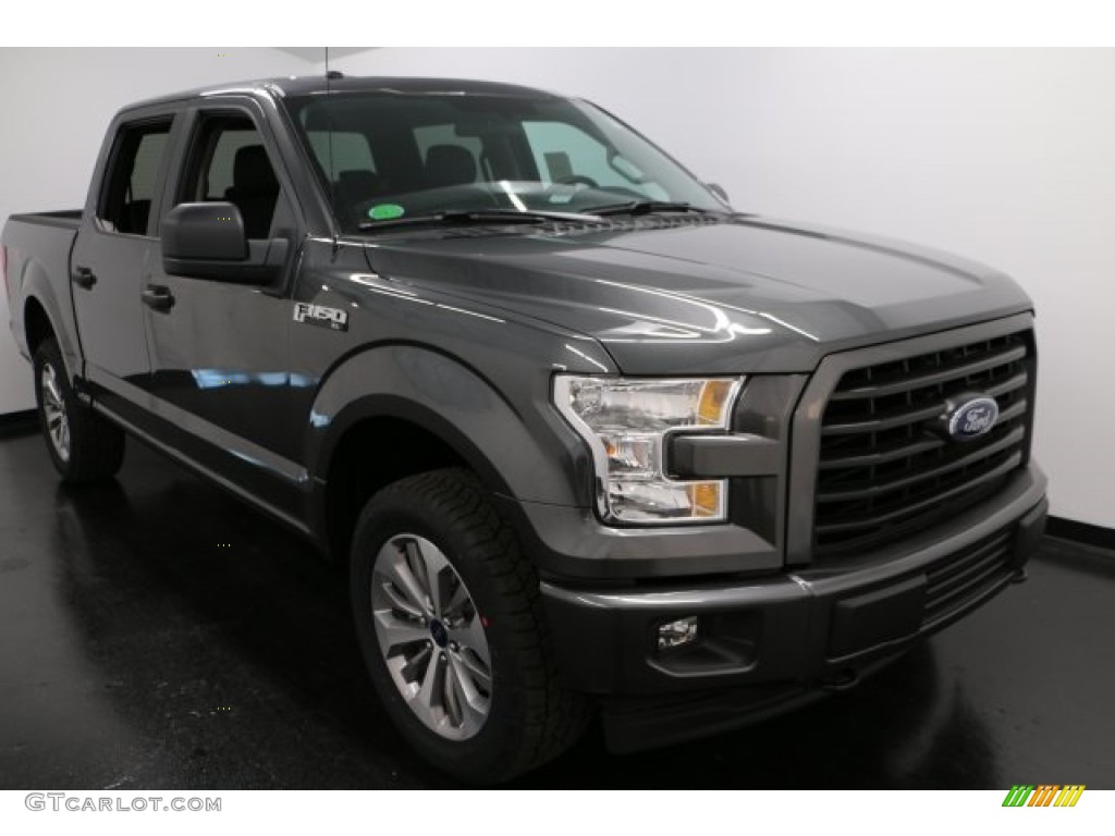 Magnetic 2017 Ford F150 XLT SuperCrew 4x4 Exterior Photo #117406391