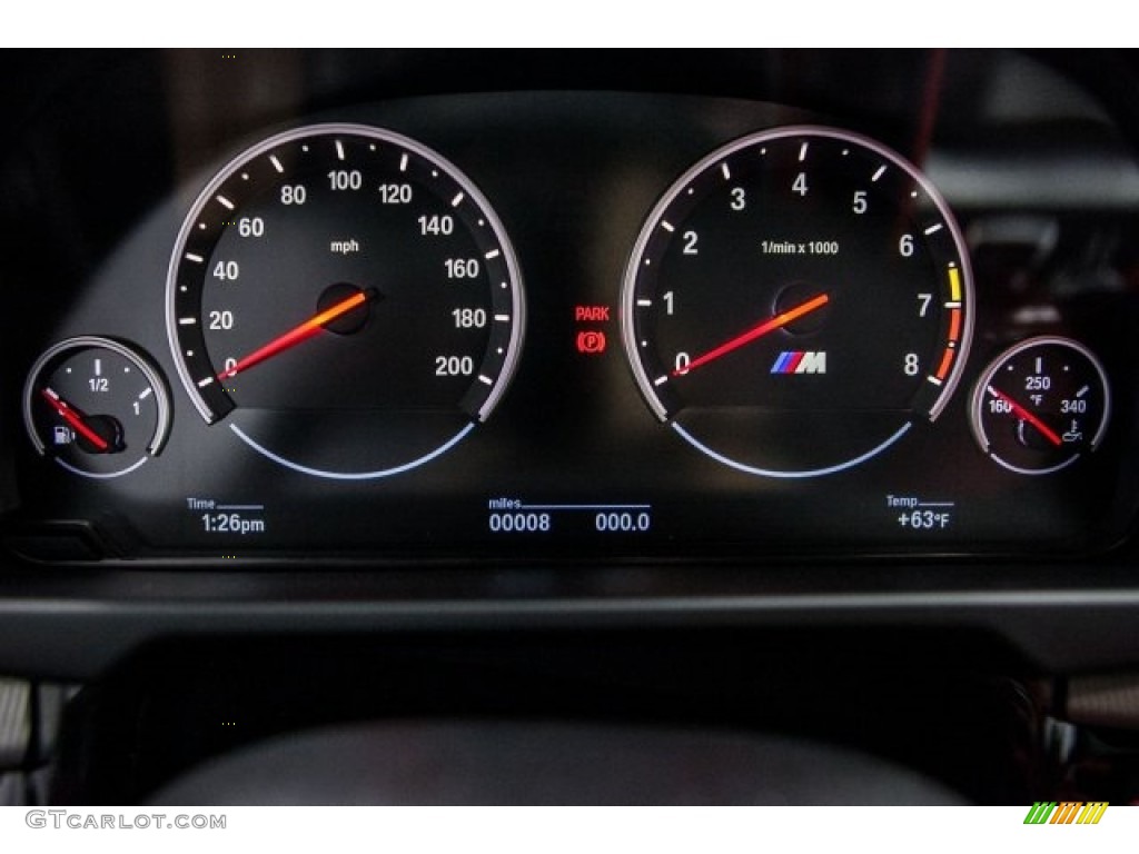 2017 BMW X6 M Standard X6 M Model Gauges Photo #117406454