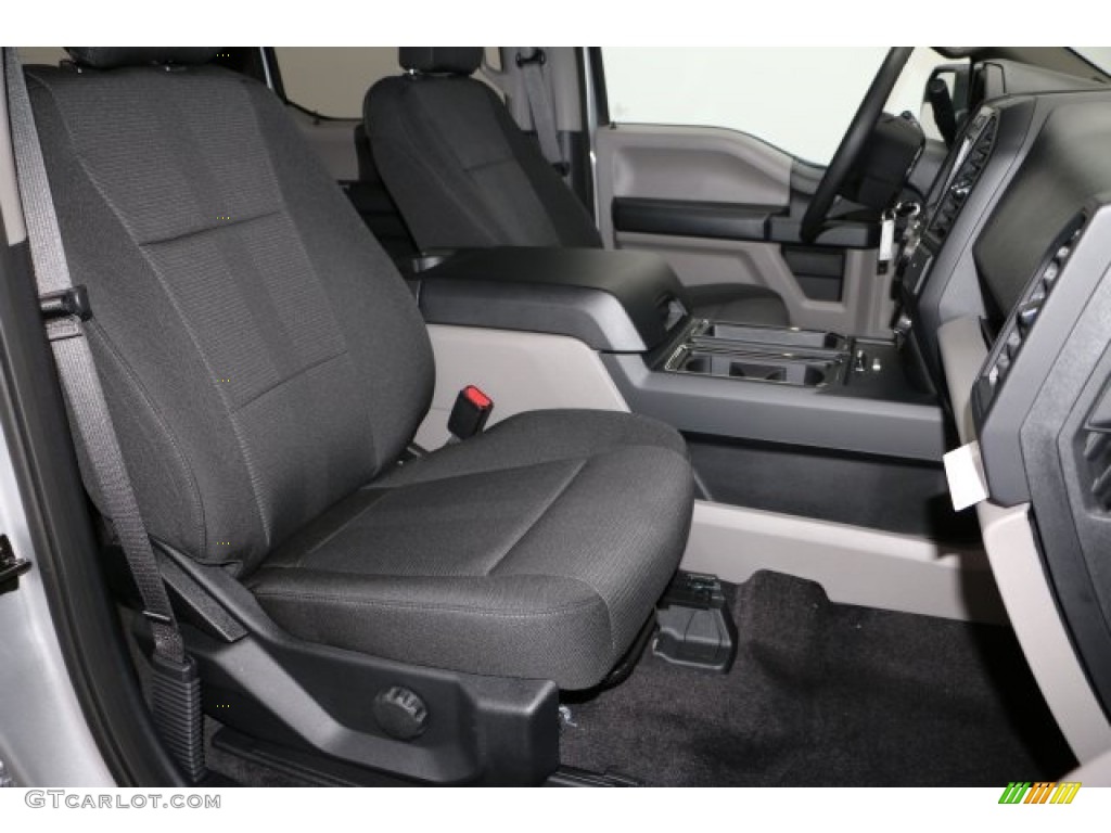 2017 F150 XLT SuperCrew 4x4 - Ingot Silver / Black photo #3