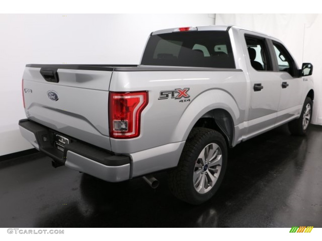 2017 F150 XLT SuperCrew 4x4 - Ingot Silver / Black photo #7