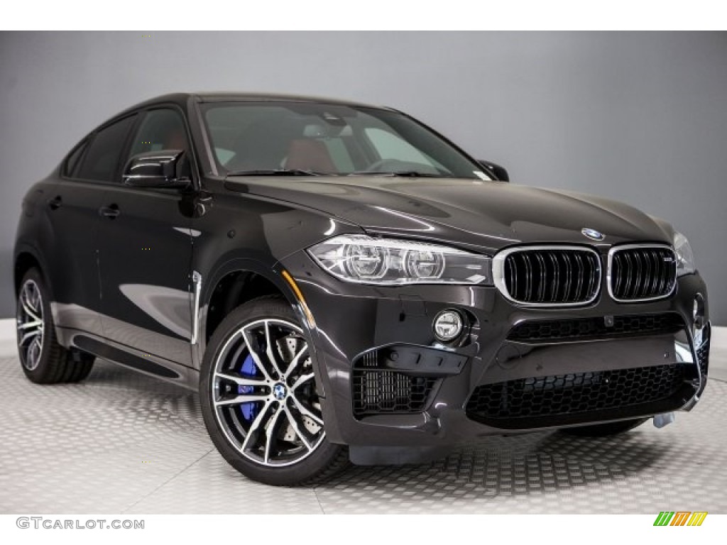 Black Sapphire Metallic 2017 BMW X6 M Standard X6 M Model Exterior Photo #117406547
