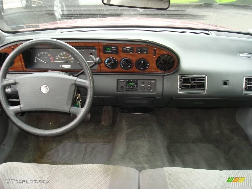 1987 Sable GS Sedan - Bright Red Pearl Metallic / Grey photo #19