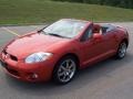 2008 Sunset Orange Pearlescent Mitsubishi Eclipse Spyder GT  photo #1