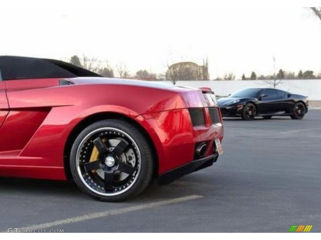 2008 Gallardo Spyder - Rosso Vik / Nero Perseus photo #3