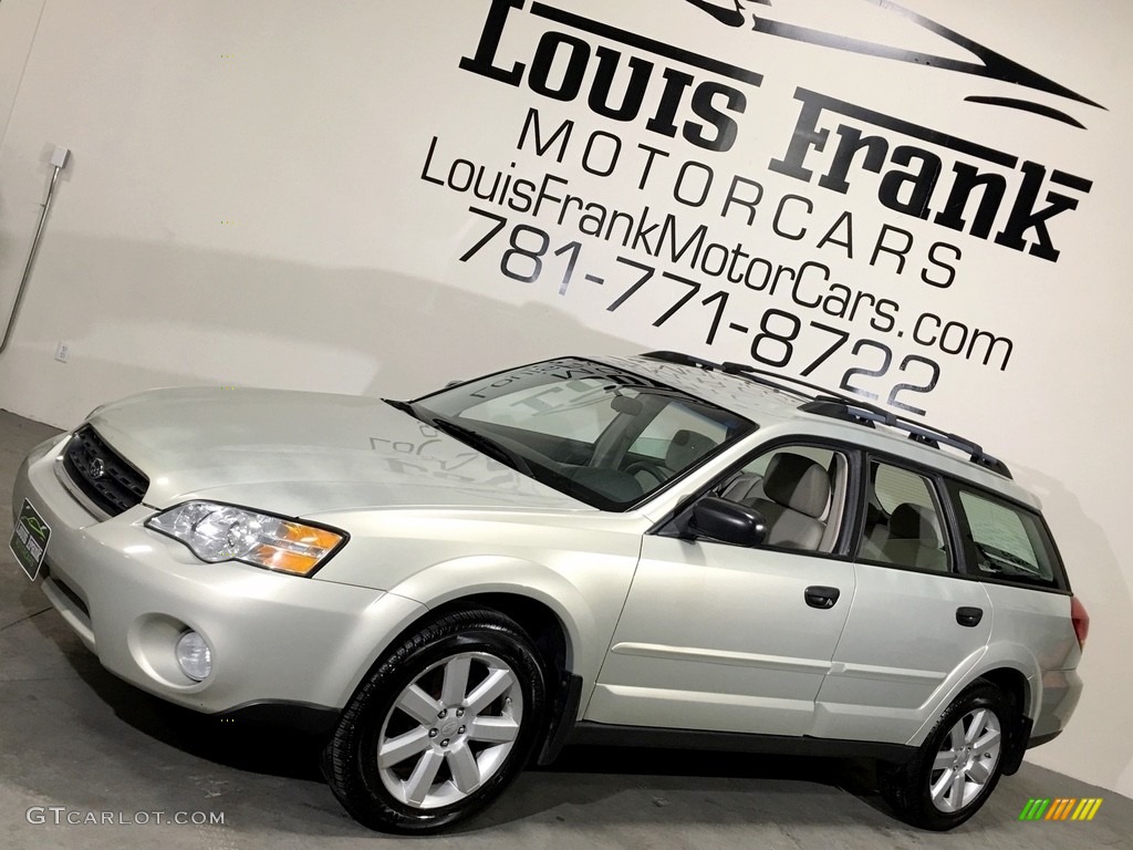 2007 Outback 2.5i Wagon - Champagne Gold Opal / Warm Ivory Tweed photo #9