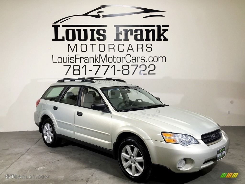 2007 Outback 2.5i Wagon - Champagne Gold Opal / Warm Ivory Tweed photo #50