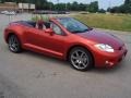 2008 Sunset Orange Pearlescent Mitsubishi Eclipse Spyder GT  photo #27