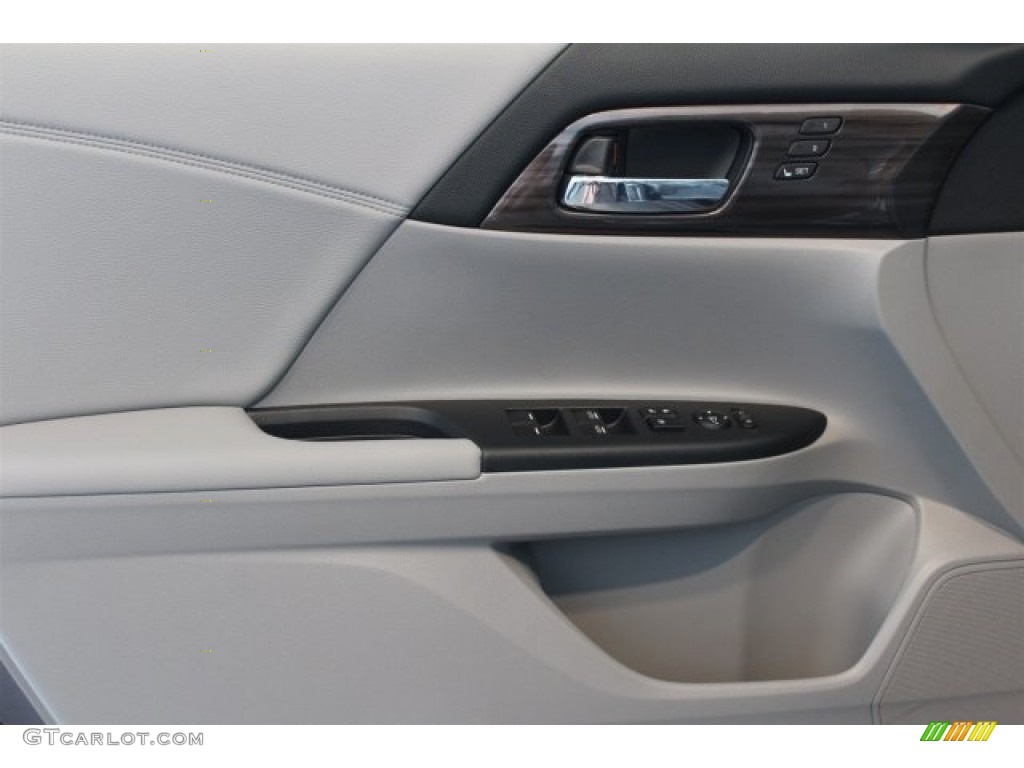 2017 Accord Touring Sedan - Modern Steel Metallic / Gray photo #7