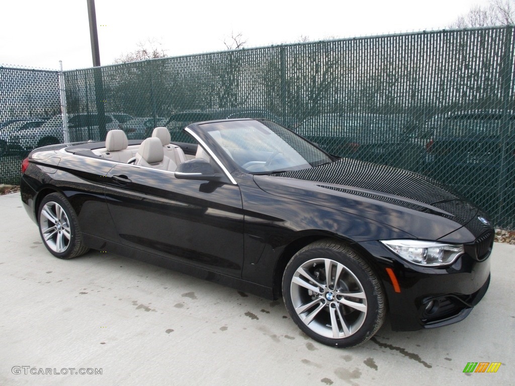 Jet Black 2017 BMW 4 Series 430i xDrive Convertible Exterior Photo #117416939