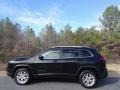 Brilliant Black Crystal Pearl 2014 Jeep Cherokee Latitude 4x4