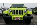 2017 Hypergreen Jeep Wrangler Unlimited Sahara 4x4  photo #2