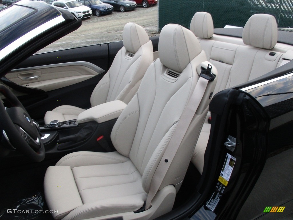 Oyster Interior 2017 BMW 4 Series 430i xDrive Convertible Photo #117417182