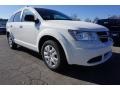 Vice White 2017 Dodge Journey SE Exterior