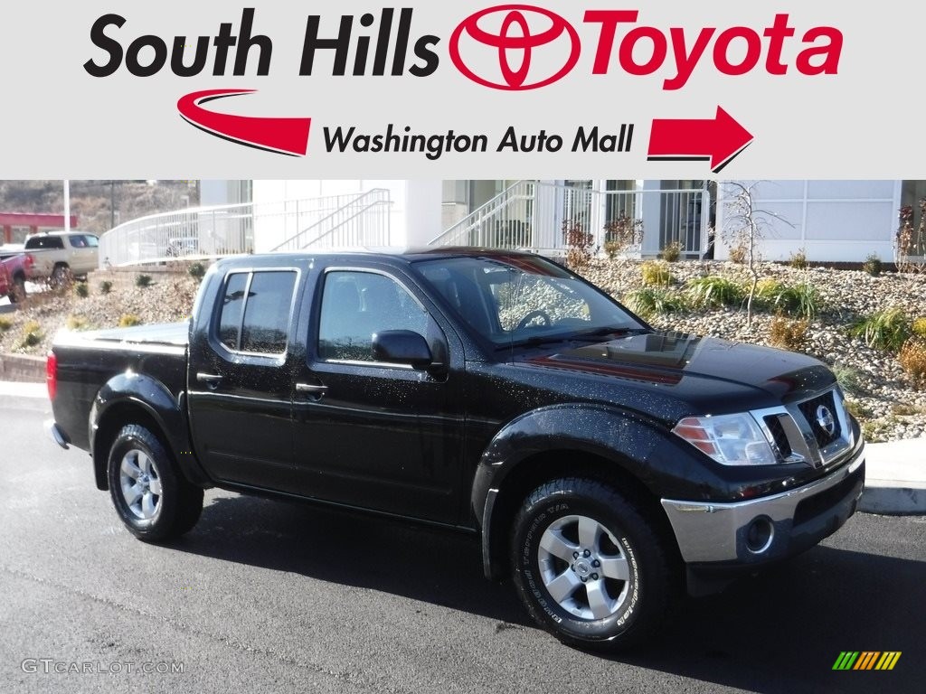 2010 Super Black Nissan Frontier SE Crew Cab 4x4 117412118 Photo 6