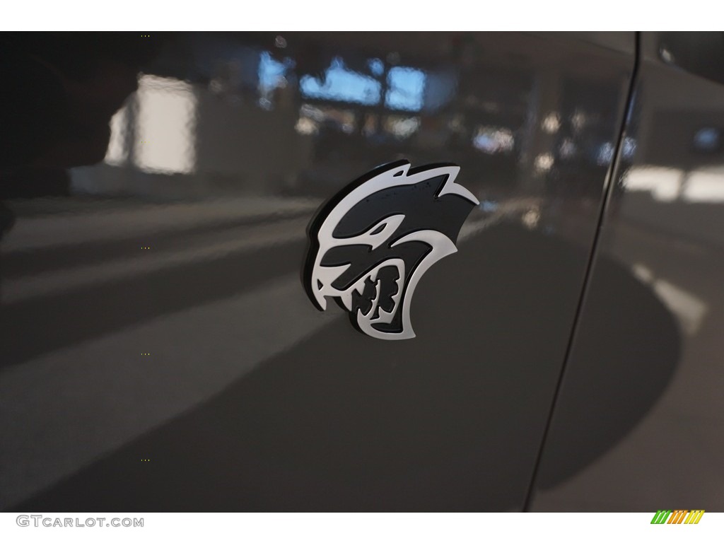 2017 Challenger SRT Hellcat - Destroyer Grey / Black photo #4
