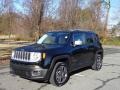 2017 Black Jeep Renegade Limited 4x4  photo #2