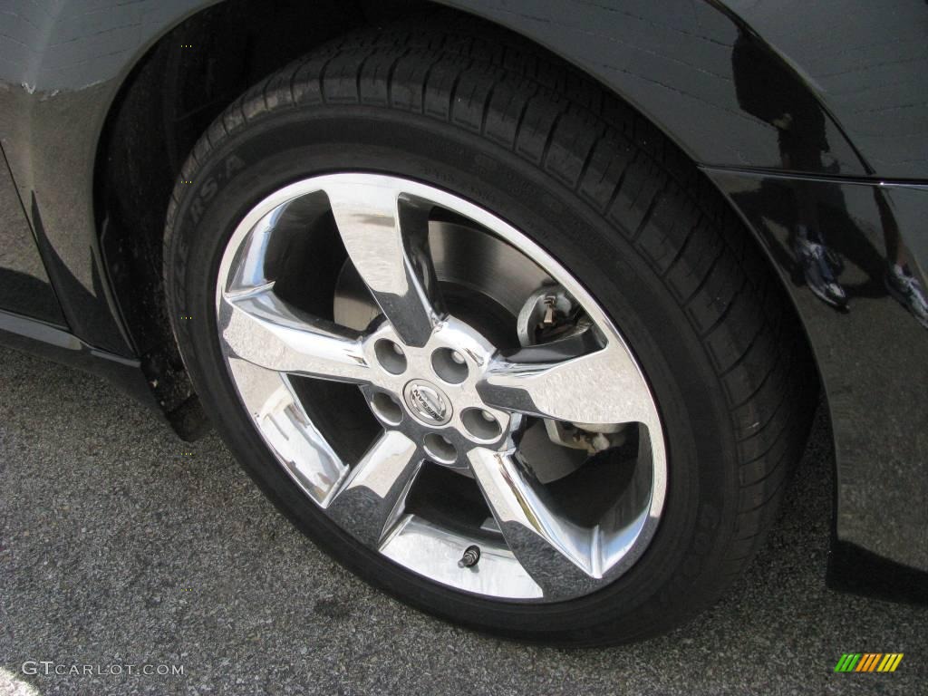2008 Maxima 3.5 SE - Super Black / Charcoal Black photo #5